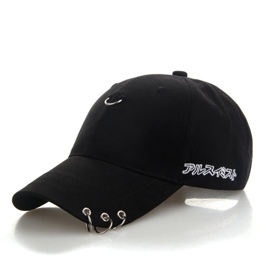 Korean summer baseball cap hoop cotton duck tongue hat factory wholesale right Zhilong men and women sports fashion hat