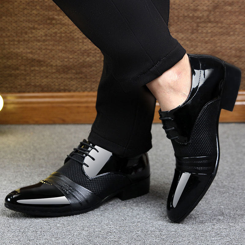 Men's Fashion Business Casual Shoes Formal Leather Shoes