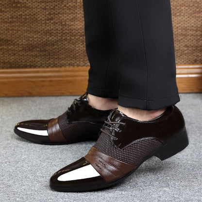 Men's Fashion Business Casual Shoes Formal Leather Shoes