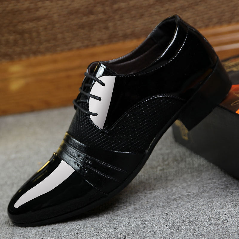 Men's Fashion Business Casual Shoes Formal Leather Shoes