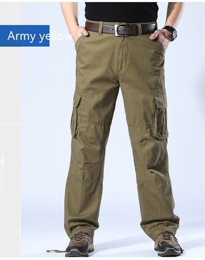 Men's Fashion Casual Multi-pocket Loose Wear-resistant Work Pants