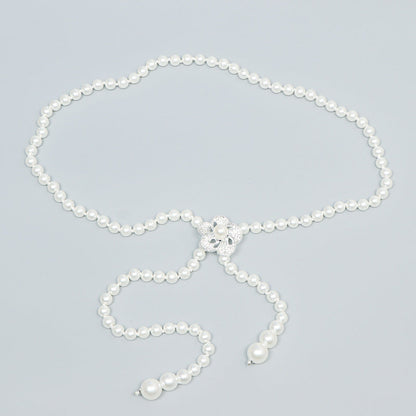 Pearl Waist Chain Female Ornament Belt Glamour Gale
