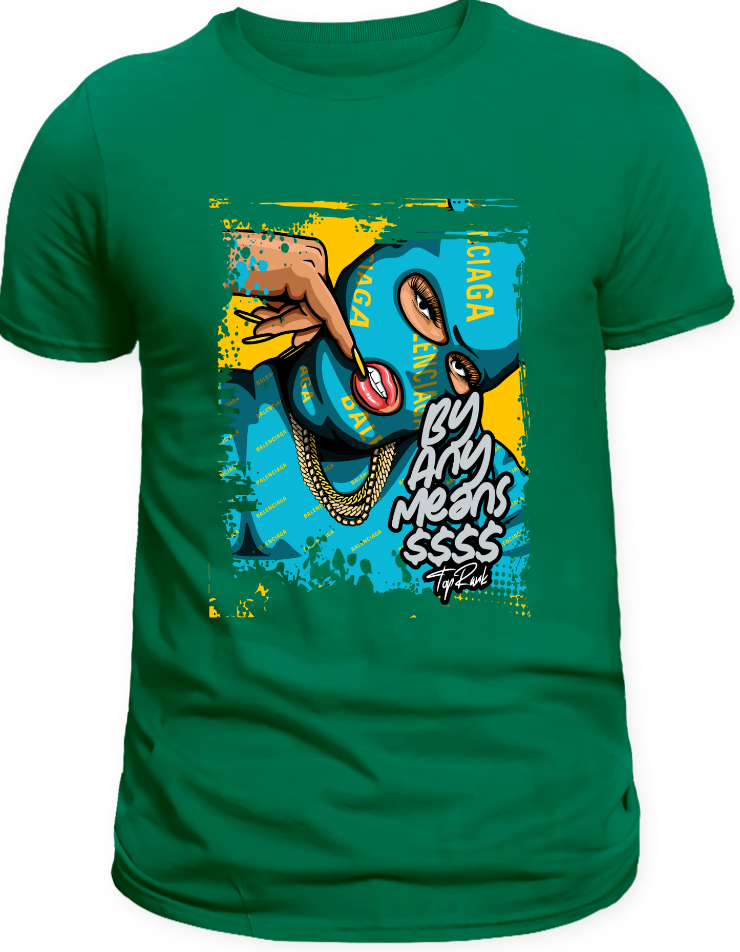 Custom Printed Shirts: By Any Means $$$