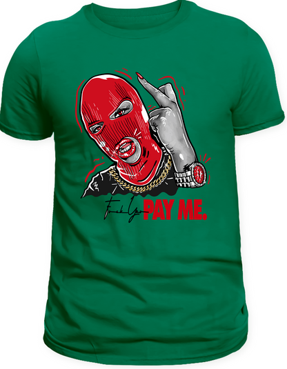 Custom Printed Shirts: Pay Me
