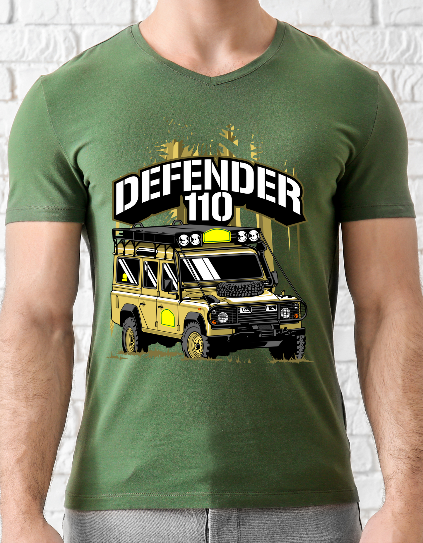 Custom Printed Shirts: Defender 110