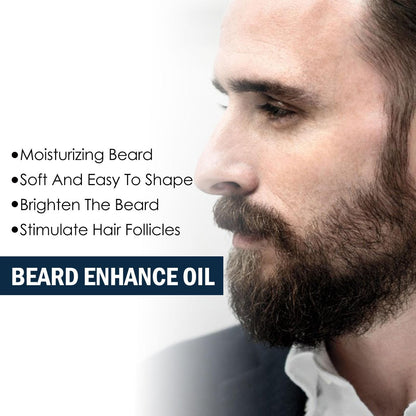 EELHOE Beard Care Oil - Strengthen And Nourish Beard Roots  Moisturizing And Shine-Enhancing Beard Growth Serum For Men Hair Care Hydrating - Glamour Gale beard growth serum