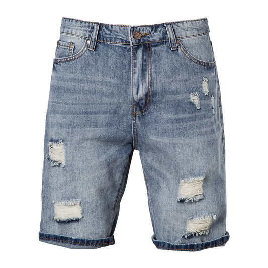 Men's Fashion Casual Sports Washed Jeans