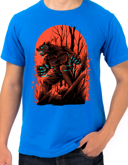 Custom Printed Shirts: Halloween Growling Bear