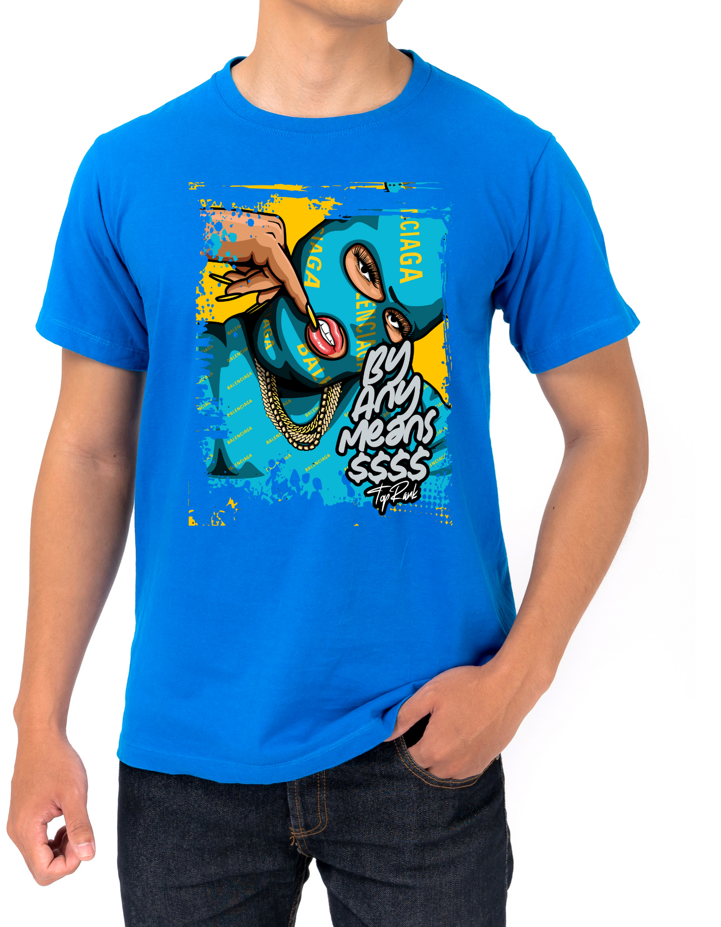 Custom Printed Shirts: By Any Means $$$
