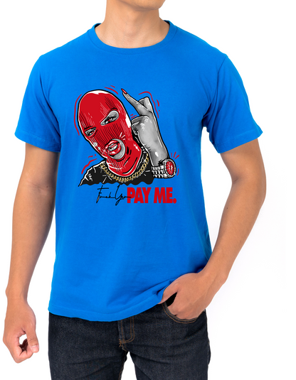 Custom Printed Shirts: Pay Me