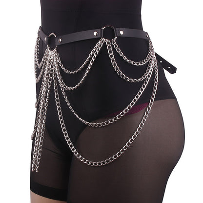 European And American PU Decoration Belt Multi-layer