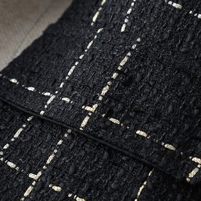 Foreign Tweed Coat Lightly Dressed