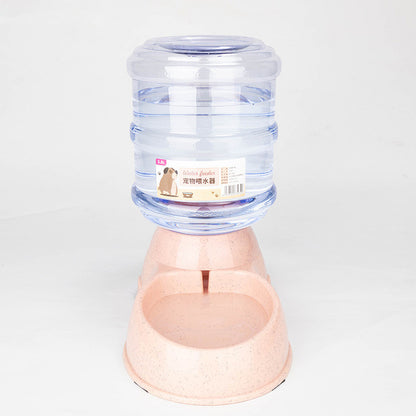 Automatic Pet Feeder Cat Drinker Water Feeding Dog Bowl Cat Bowl Food Storage Bucket Combination