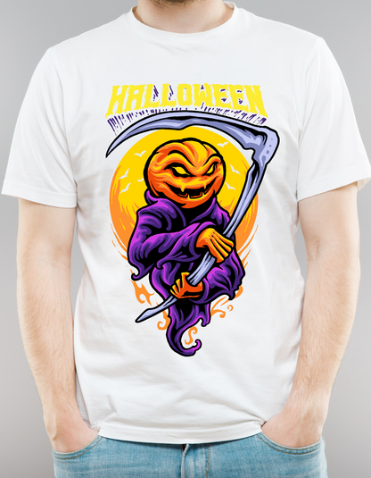 Custom Printed Shirts: Halloween Pumpkin Ghost