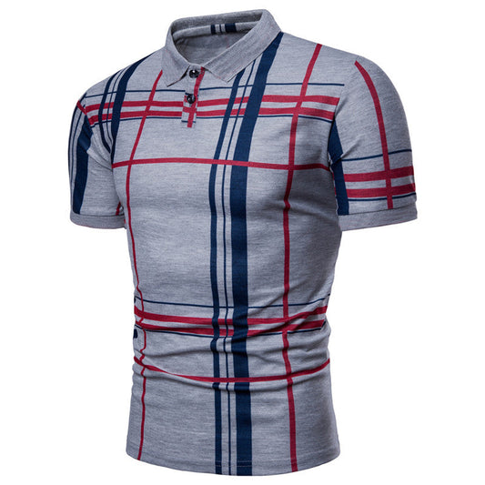 Mens Polo Shirt Summer Fashion Classic Casual Top Glamour Gale