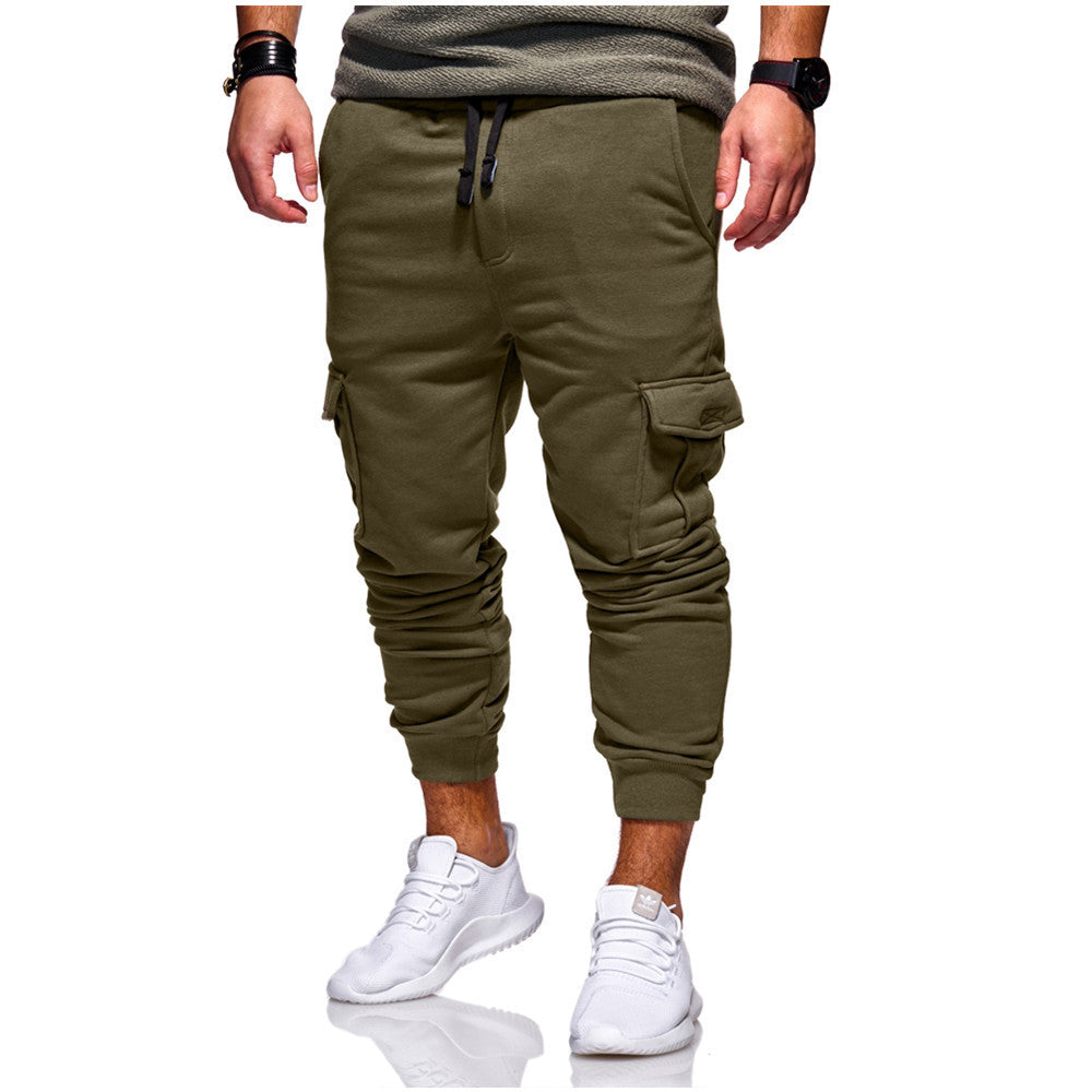 Men's casual pants with side pockets Glamour Gale