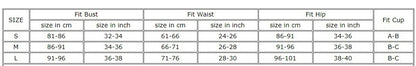 Bikini Pleated Split Women's Swimsuit