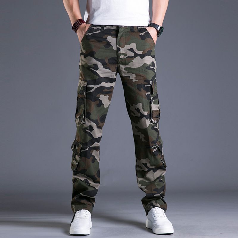 Men's Straight Outdoor Camouflage Pants Glamour Gale