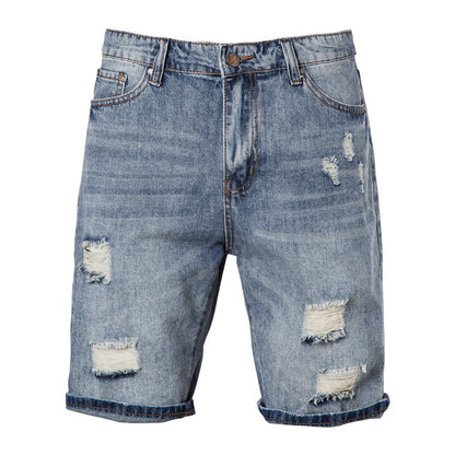 Men's Fashion Casual Sports Washed Jeans