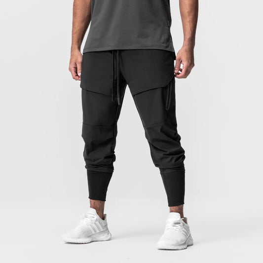 Men's Fashion Sports And Leisure Training Ankle-tied Trousers