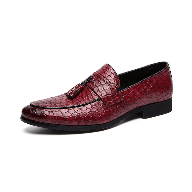 Nightclub Hair Stylist British Men's Pointed Shoes