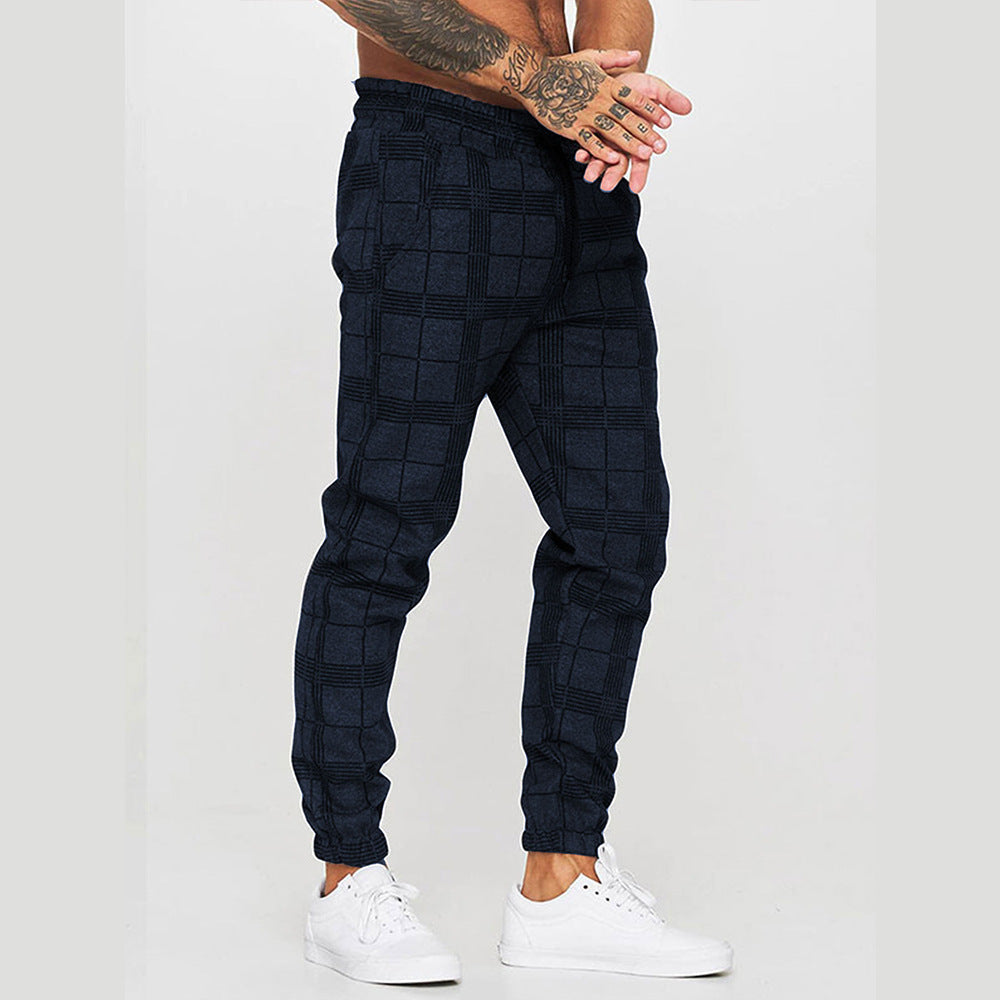 Printed Casual Trousers Fashion Casual Tappered Glamour Gale