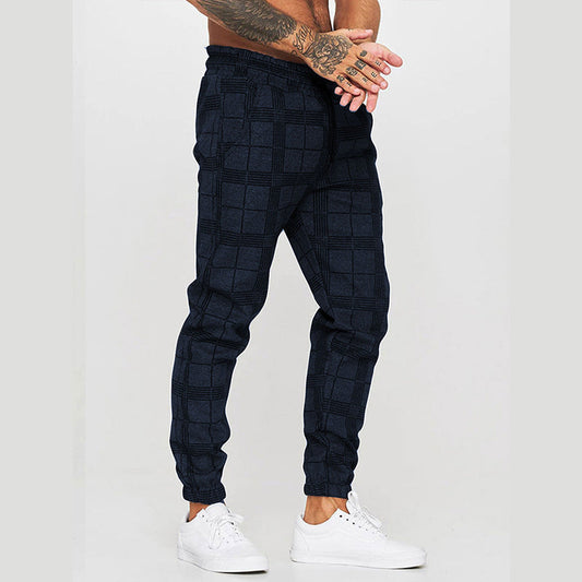 Printed Casual Trousers Fashion Casual Tappered Glamour Gale