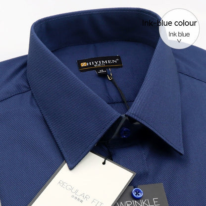Men's Long-sleeved Slim-fit Business Shirt