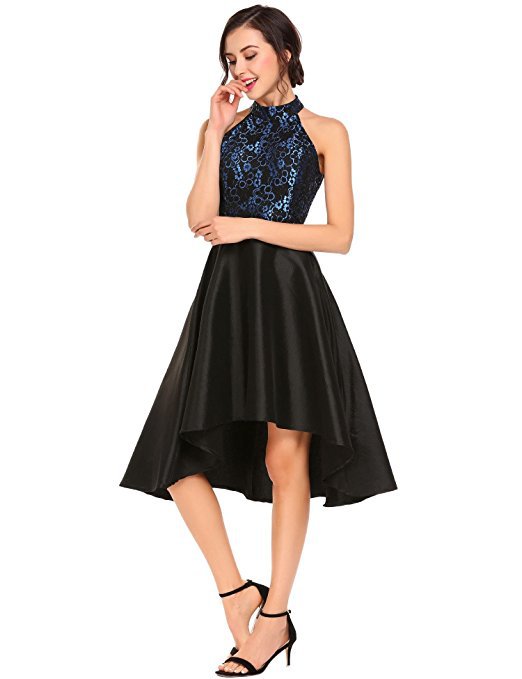 Lace Halter Slim Fit Evening Dress Sleeveless Chest-wrapped Dress Women