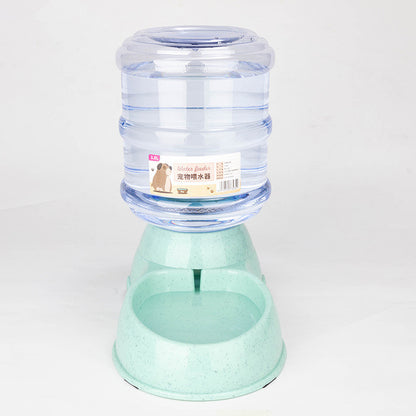 Automatic Pet Feeder Cat Drinker Water Feeding Dog Bowl Cat Bowl Food Storage Bucket Combination