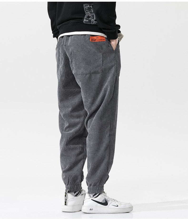 All Match Loose Hong Kong Style Men Casual Pants - Glamour Gale