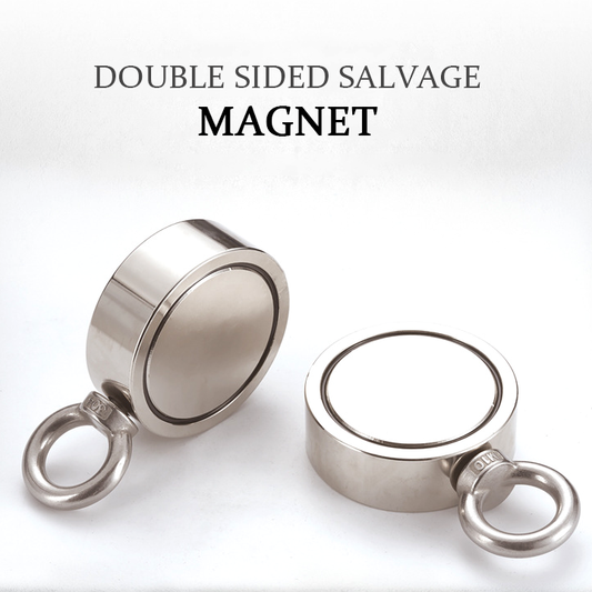 Double Side Fishing Magnet High Intensity Magnetic Fishing Magnet High Intensity Magnetic Stone Round Magnet