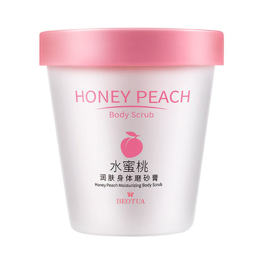 BEOTUA - Peach Moisturizing Body Scrub Cream 200g x 1pc Glamour Gale