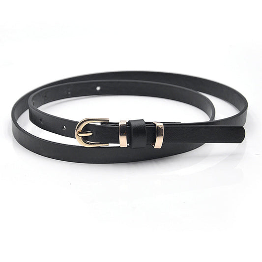 Multi-Color Decorative Dress With Sweater Thin Belt Glamour Gale